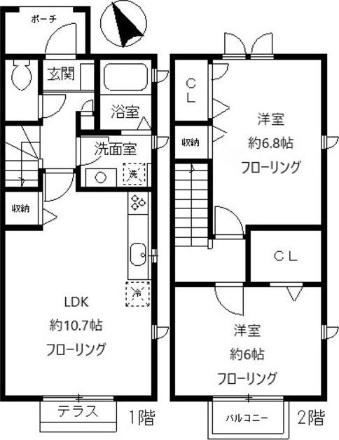コーラル田園調布の間取り