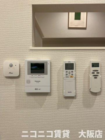 京都市伏見区桃山町西町のアパートのセキュリティ