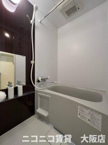 京都市伏見区桃山町西町のアパートの浴室|CG画像です。家具家電付きではありません