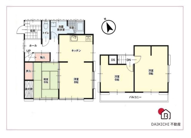 【間取り】 | 熊谷市柿沼4期　中古戸建