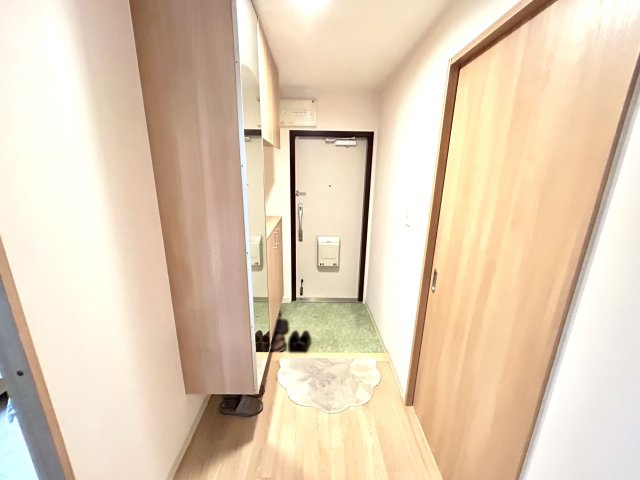 サンヴェール朝霧ケ丘A棟の玄関