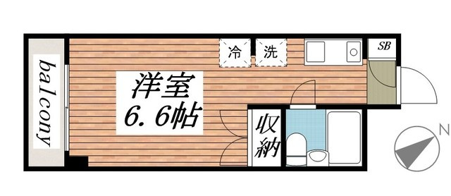 エステート光part３の間取り