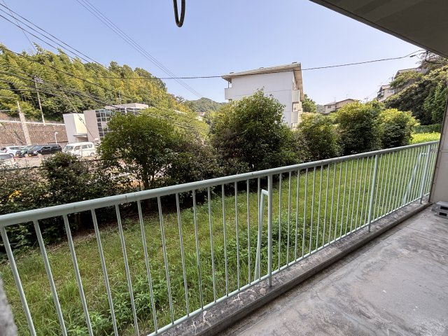 グリーンハイツ大下のバルコニー