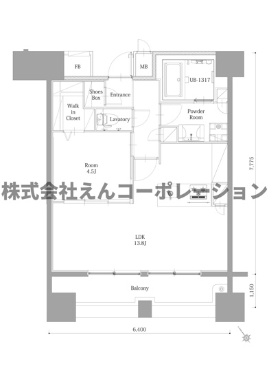 【間取り】 | エンクレスト呉服町