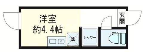 メテオールの間取り