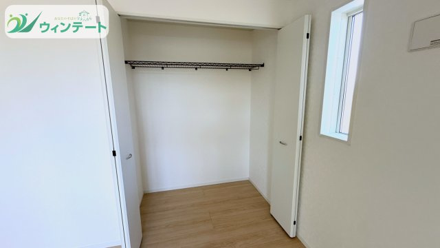 常総市本石下第12　新築戸建の収納|各部屋にクローゼットを設け、家族それぞれの荷物を整理整頓。快適で使いやすい住空間です。