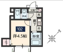 MELDIA久喜東2丁目の間取り