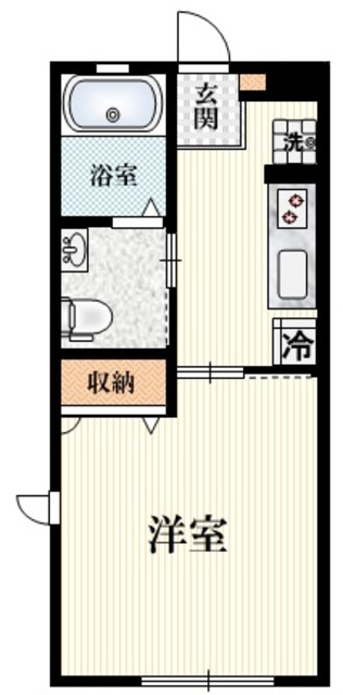 iori otoの間取り|★明るい２面採光の角部屋★