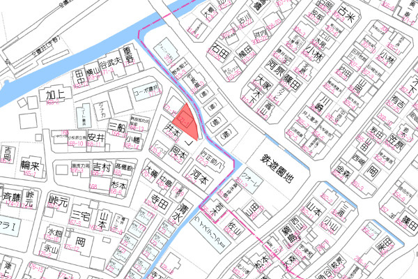 岡山市東区藤井の地図