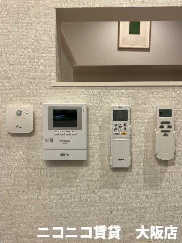 京都市伏見区桃山町西町のアパートのセキュリティ