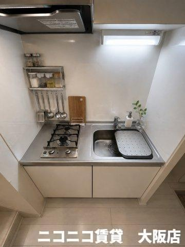 京都市伏見区桃山町西町のアパートのキッチン|CG画像です。家具家電付きではありません
