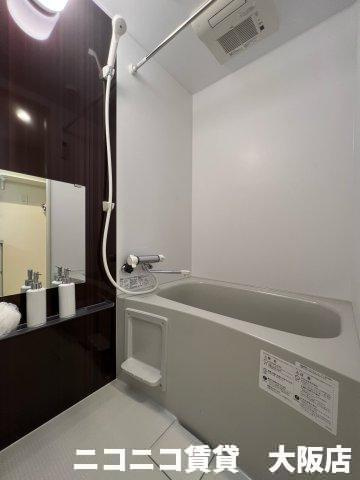 京都市伏見区桃山町西町のアパートの浴室|CG画像です。家具家電付きではありません