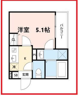 【間取り】 | クラスティーネ西尾久