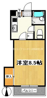 【間取り】 | メゾンブランシュ２号館