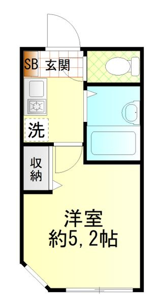 F-SQUAREの間取り|間取りです。