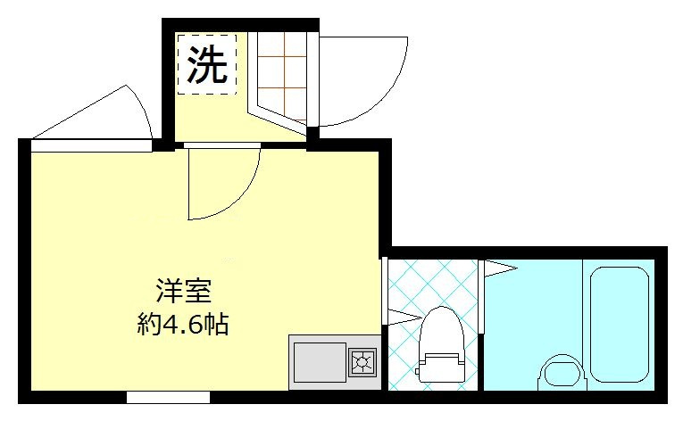 エスポワール羽田壱番館の間取り|間取りです。