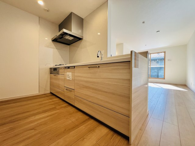 【キッチン】 | 杉並区阿佐谷南１丁目　新築戸建て　A号棟 | 【施工例】毎日の料理を快適にサポートする、機能的なキッチン