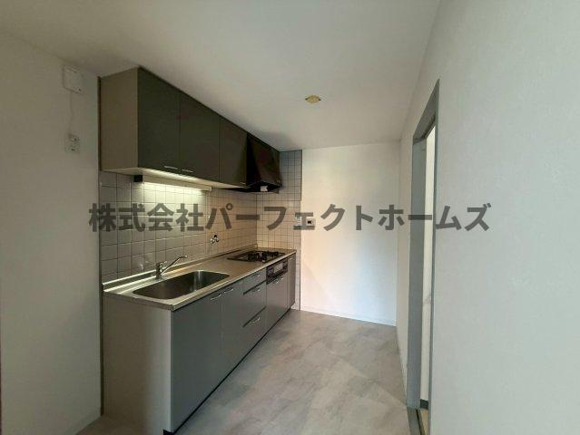 パークハイツ岡山手のキッチン|お料理しやすいキッチンです