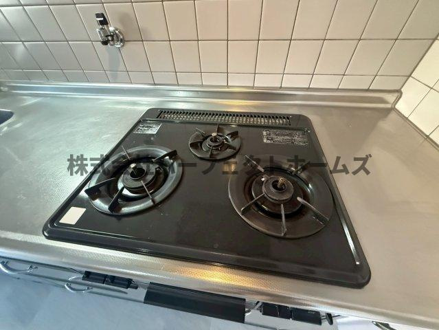 パークハイツ岡山手のキッチン|お料理しやすいキッチンです