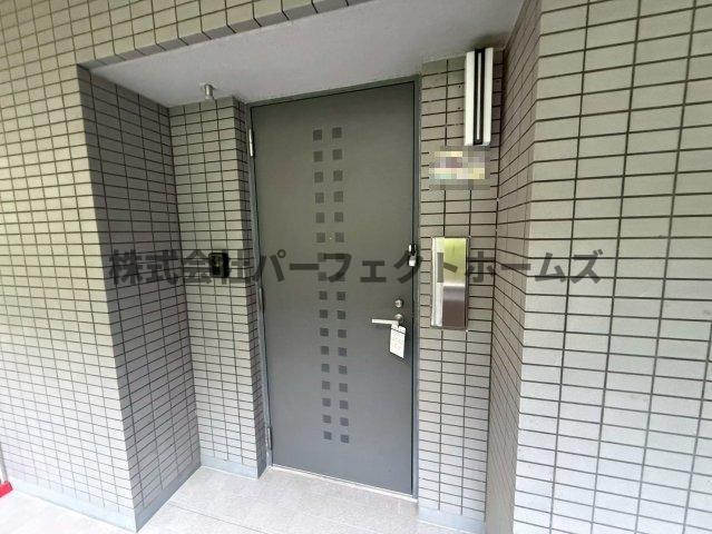 パークハイツ岡山手のエントランス|ゆとりのあるエントランスです