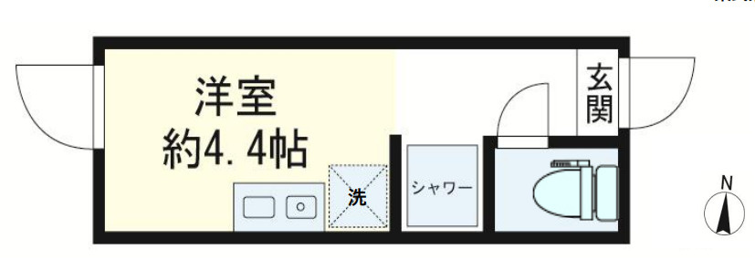 メテオールの間取り