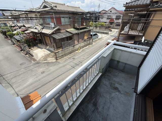 葛本町戸建のバルコニー