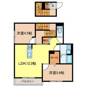 カラコレスの間取り