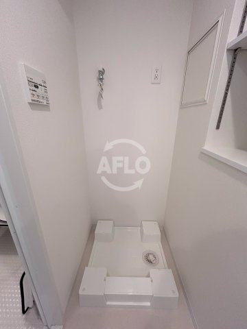 ラ フェリーチェ難波　高津小学校区の設備|ラ フェリーチェ難波　洗濯機置き場