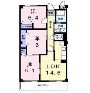 【間取り】 | ブィオラヒルズ | 「ブィオラヒルズ」の間取りです