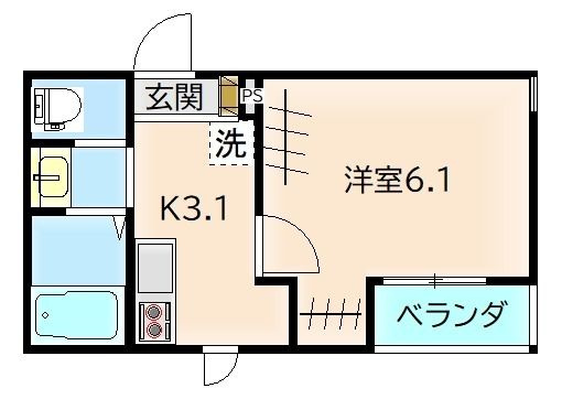 Nグランツ押切の間取り
