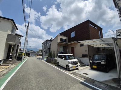 【前面道路含む現地写真】 | 亀岡　篠町森上垣内　一戸建