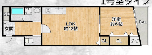 エイトフォレスト森ノ宮の間取り|エイトフォレスト森ノ宮　間取り