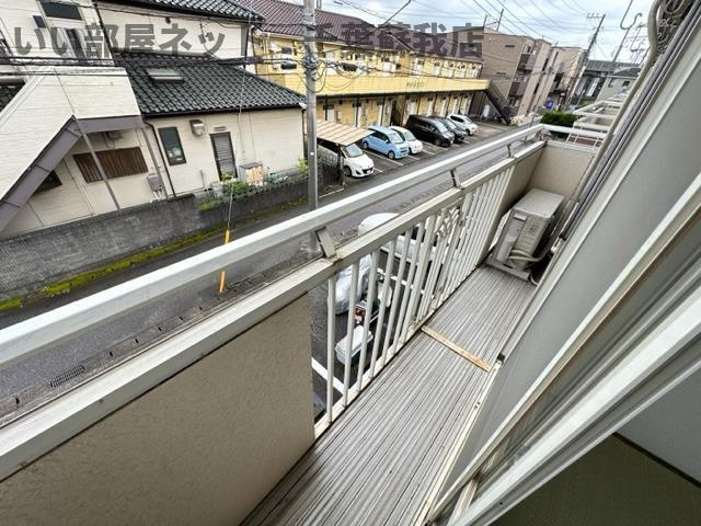 グリーンハイツのバルコニー|落ち着いた時間を過ごせるバルコニーです
