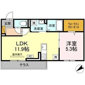 D-Invest栄町の間取り