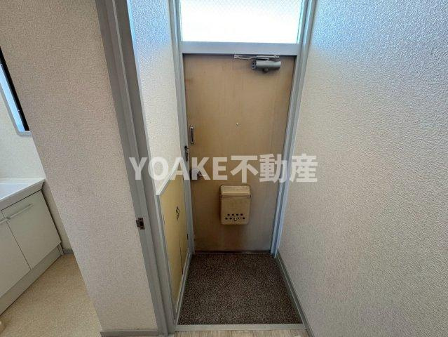 加藤第二コーポの玄関