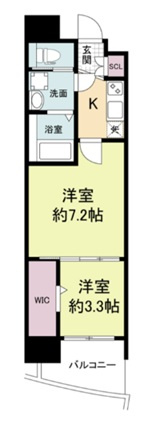 【間取り】 | セレニテ堺筋本町プリエ