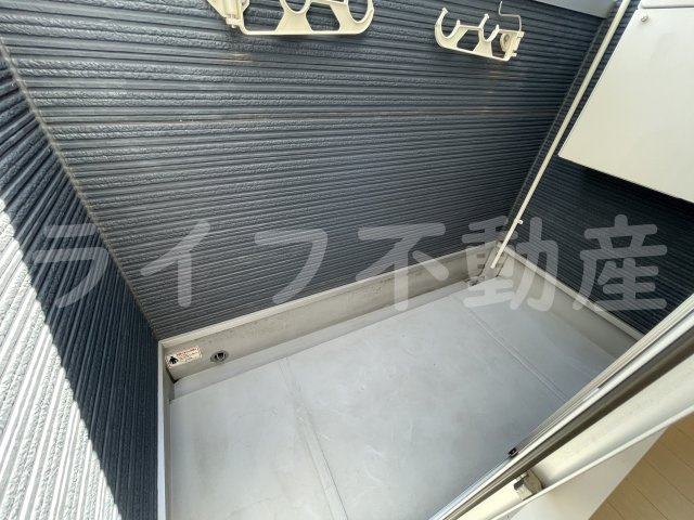 プラムハウス｜VR内覧可能です♪のバルコニー|バルコニー付きです