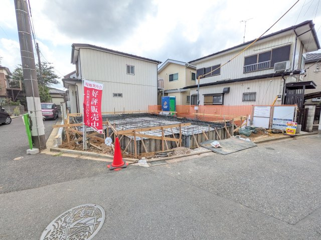 船橋市芝山５丁目　新築戸建ての前面道路含む現地写真|お気軽にお電話またはお問い合わせください。