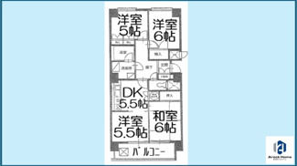 【間取り】 | ライオンズマンション鶴舞