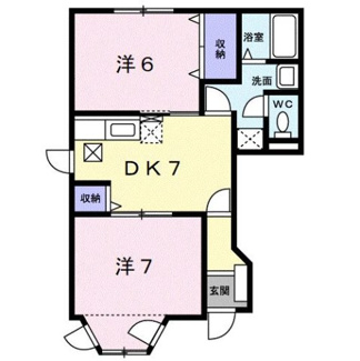 【間取り】 | ＣＲＥＳＴＡＬＬＫＯＹＡⅡ