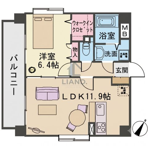 グランドゥール27　吉塚小学校区の間取り|グランドゥール27