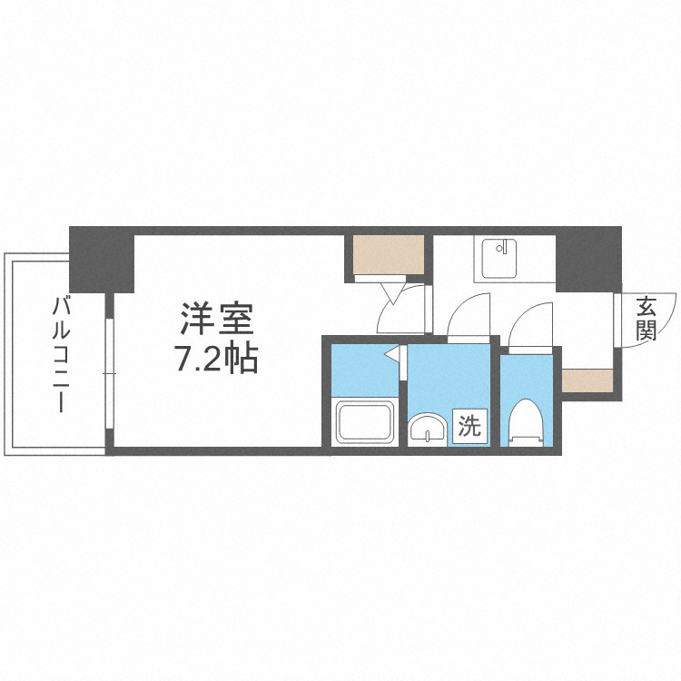 LUMINOUS桜川(旧:アーバンパーク難波)の間取り