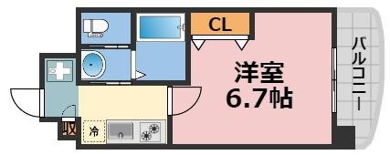 Luxeドーム前Ⅱの間取り