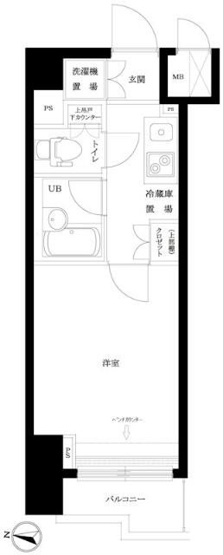 【間取り】 | ルーブル明大前