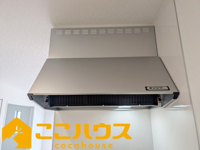 南城市知念安座真第2　新築戸建て　全2棟　1号棟の設備|掃除のしやすい換気扇