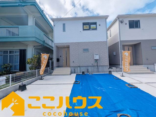 南城市知念安座真第2　新築戸建て　全2棟　1号棟の駐車場|並列駐車3台可◎