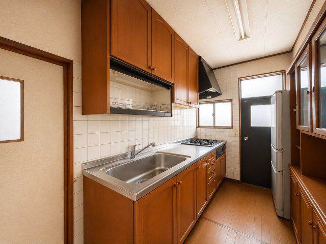 つくばみらい市南太田中古戸建のキッチン