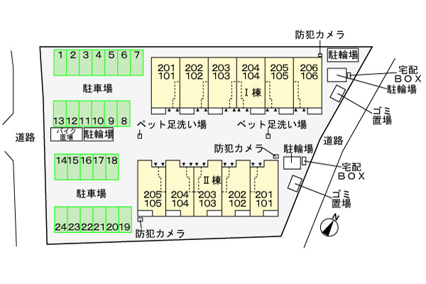 【区画図】 | ヴェルドゥーラⅡ