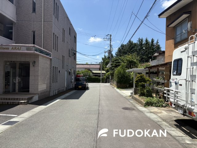 山形市鉄砲町【中古住宅】の前面道路含む現地写真|前面道路です。