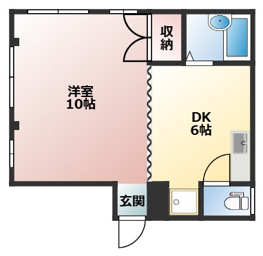 コミュニティ堀越の間取り